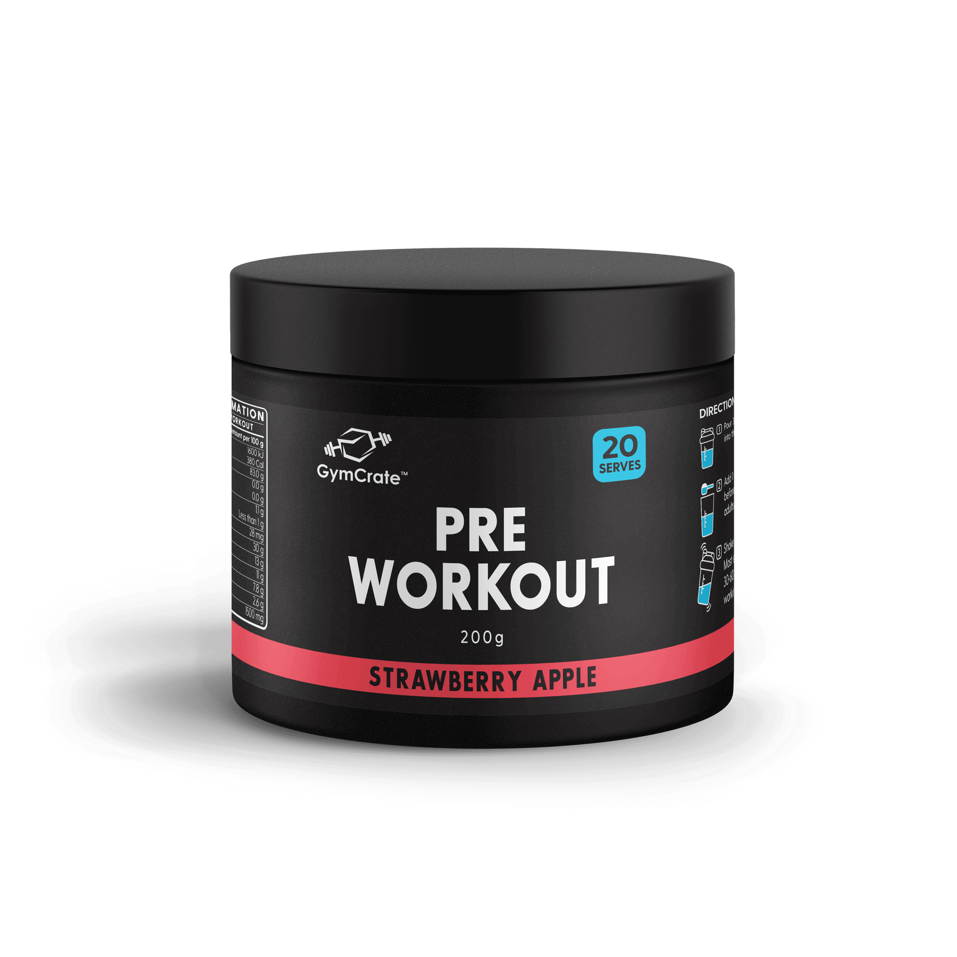 Strawberry Apple Pre-Workout